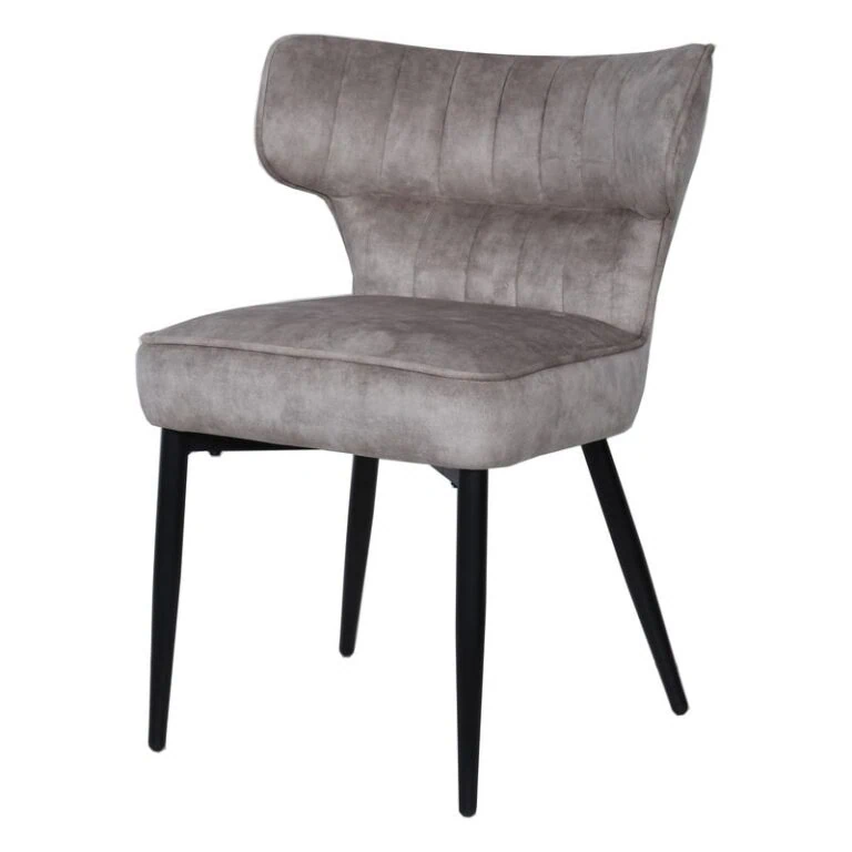 Elin Eetkamerstoel Taupe Velvet