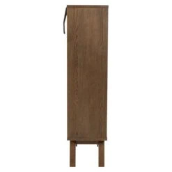 Eloria Vitrinekast laag Bruin 72cm