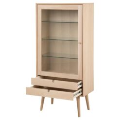 Elowen Vitrinekast Naturel 72cm