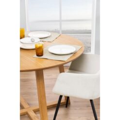 Elska Eettafel Rond Naturel 120cm