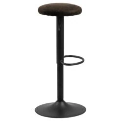 Fiora Barkruk Antraciet/bruin Stof