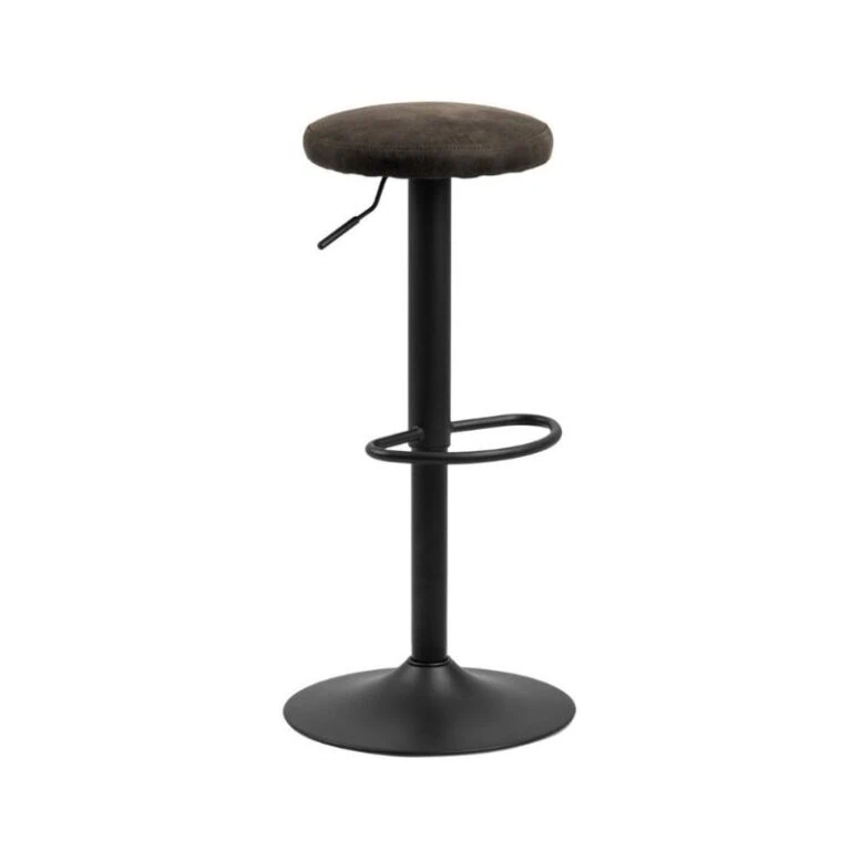 Fiora Barkruk Antracietbruin Stof