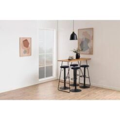 Fiora Barkruk Grijs Stof