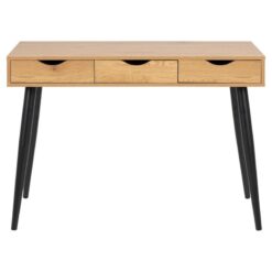 Freya Bureau Hout met zwarte poten 110cm