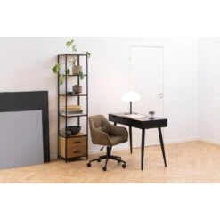 Freya Bureau Zwart 110cm