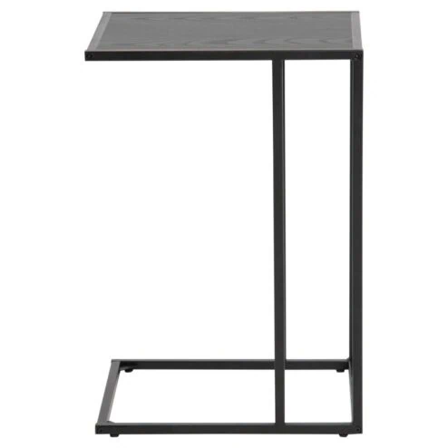 Hektor Bijzettafel Zwart 43cm