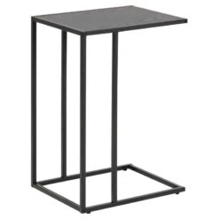 Hektor Bijzettafel Zwart 43cm