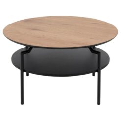 Isandro Salontafel Rond Naturel 80cm