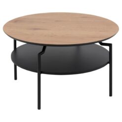 Isandro Salontafel Rond Naturel 80cm
