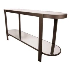 Jamal Sidetable Metaal Glas 160cm
