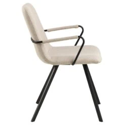 Kraman Eetkamerstoel Beige