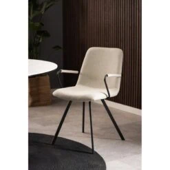 Kraman Eetkamerstoel Beige