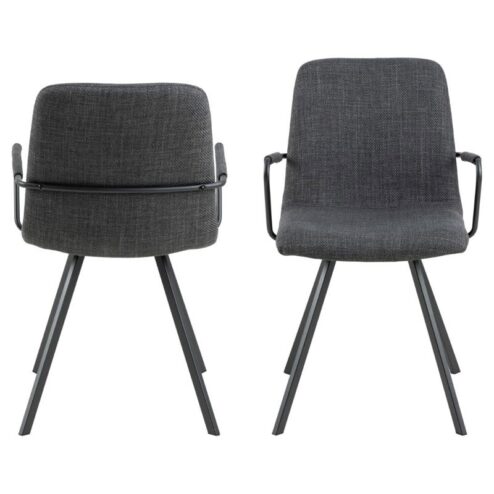 Kraman Eetkamerstoel Grijs