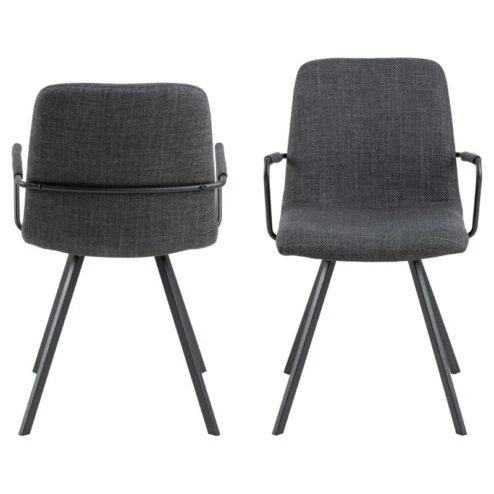 Kraman Eetkamerstoel Grijs