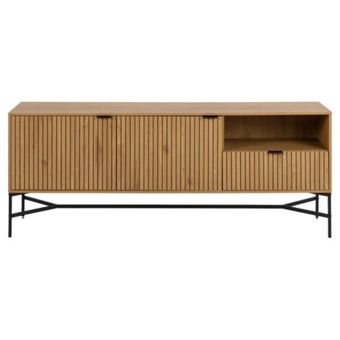 Lexora Dressoir Eiken lichtbruin 180cm