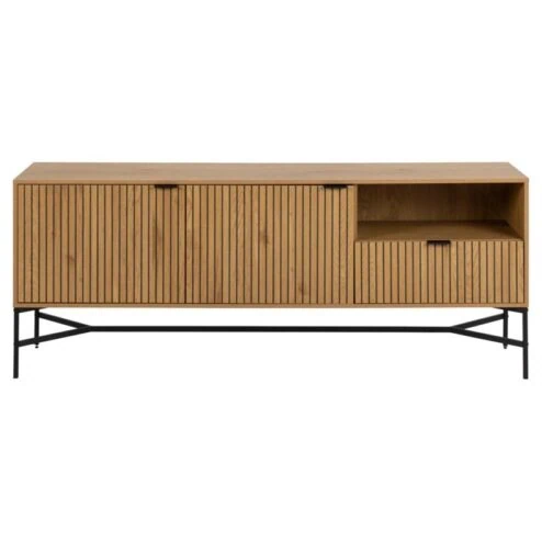 Lexora Dressoir Eiken lichtbruin 180cm