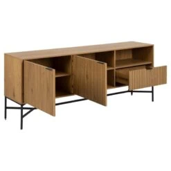 Lexora Dressoir Eiken lichtbruin 180cm