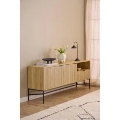 Lexora Dressoir licht Eiken 180cm