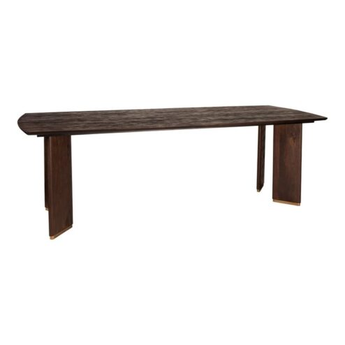 Lior Eettafel Bruin Goudpoot 200cm