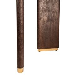 Lior Eettafel Bruin Goudpoot 240cm