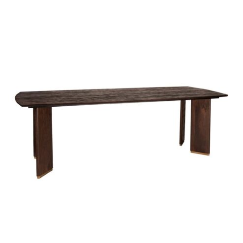 Lior Eettafel Bruin Goudpoot 240cm