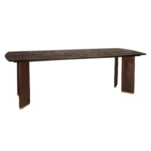 Lior Eettafel Bruin Goudpoot 280cm