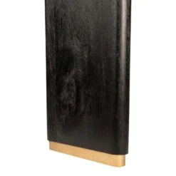Lior Eettafel Zwart Goudpoot 240cm