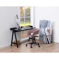 Liva Bureau Zwart 126cm