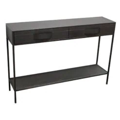 Loua Sidetable Bruin Metaal 120cm
