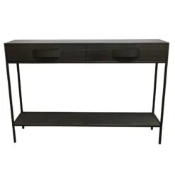 Loua Sidetable Bruin Metaal 120cm