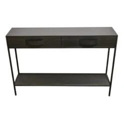 Loua Sidetable Bruin Metaal 120cm