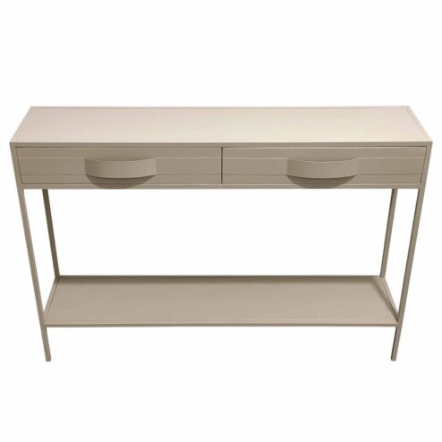 Loua Sidetable Zand Metaal 120cm