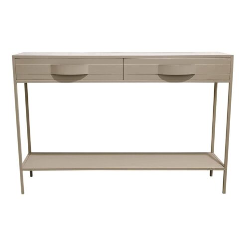 Loua Sidetable Zand Metaal 120cm