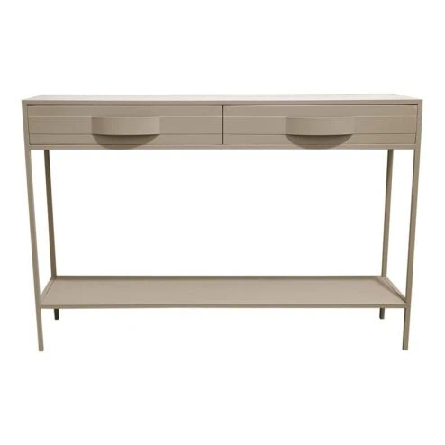Loua Sidetable Zand Metaal 120cm
