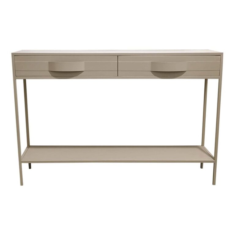 Loua Sidetable Zand Metaal 120cm