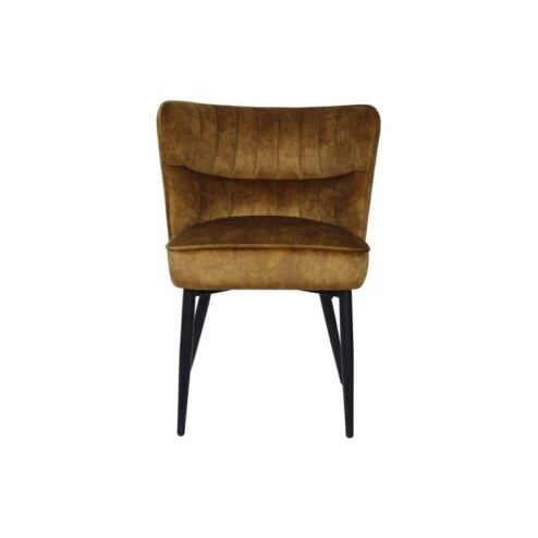 Maro Eetkamerstoel Bruin Velvet
