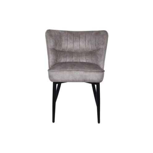 Maro Eetkamerstoel Taupe Velvet
