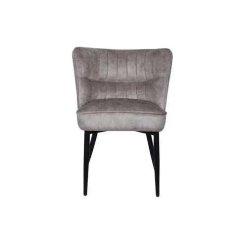 Maro Eetkamerstoel Taupe Velvet