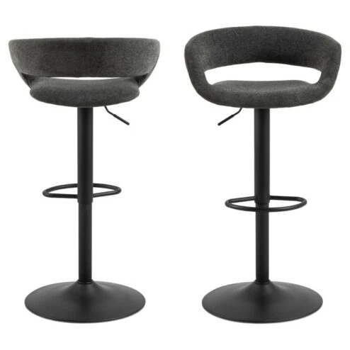 Milora Barkruk Grijs Stof