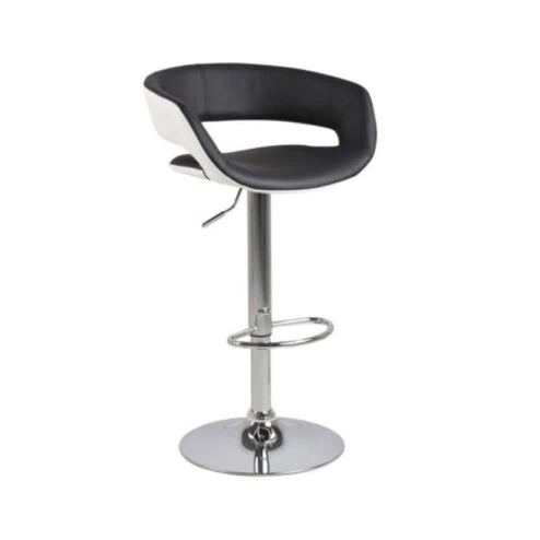 Milora Barkruk Zwart PU Leer