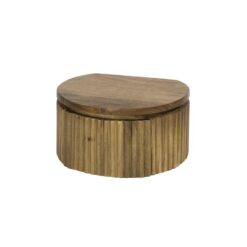 Namra zwevend Nachtkastje rond Mangohout 30cm