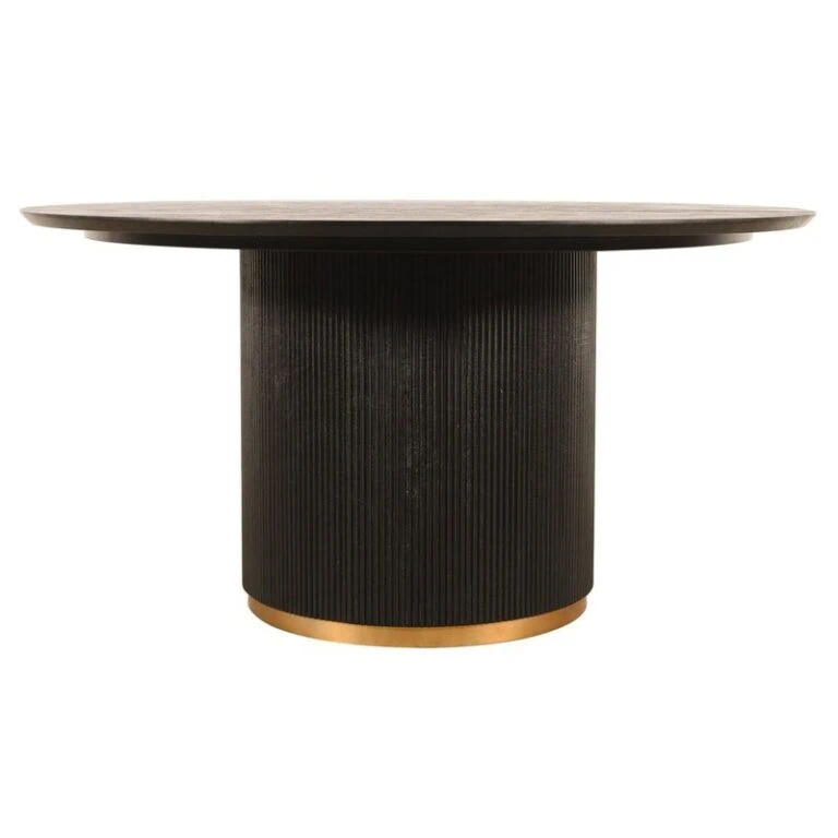 Naro Eettafel Donkerbruin Mangohout 150cm