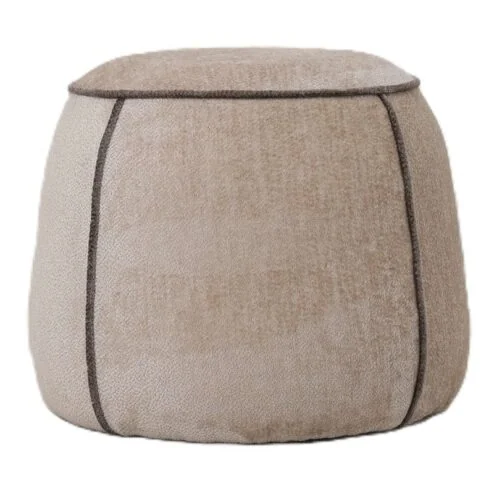 Naxos Poef Beige 50cm