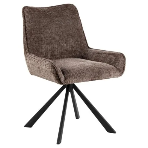 Noretta Eetkamerstoel Bruin