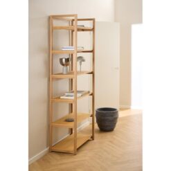 Norli Boekenkast Hoog Naturel 80cm