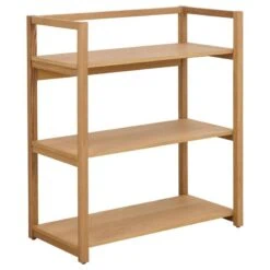 Norli Boekenkast Laag Naturel 80cm
