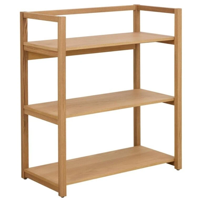 Norli Boekenkast Laag Naturel 80cm