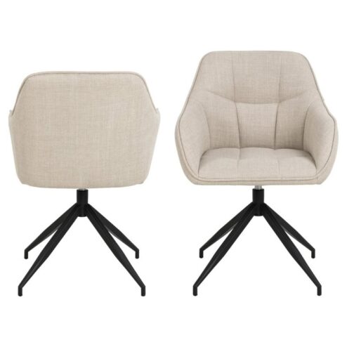 Onyx Eetkamerstoel Lichtbeige