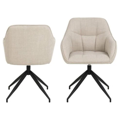 Onyx Eetkamerstoel Lichtbeige