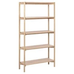 Ravel Boekenkast Hoog Naturel 86cm